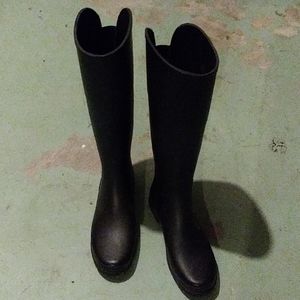 Marc Fisher Rubber Rain Boots Golashes 9